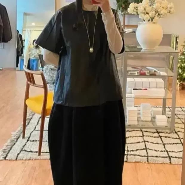 에토스 실루엣 드레스