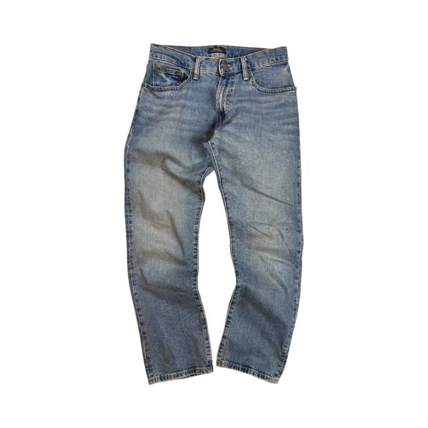 SM) 폴로 랄프로렌 햄튼 워싱 스트레이트 데님 팬츠 BD-040