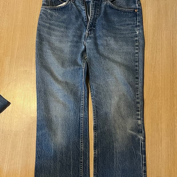 빈티지 리바이스 517 오렌지탭