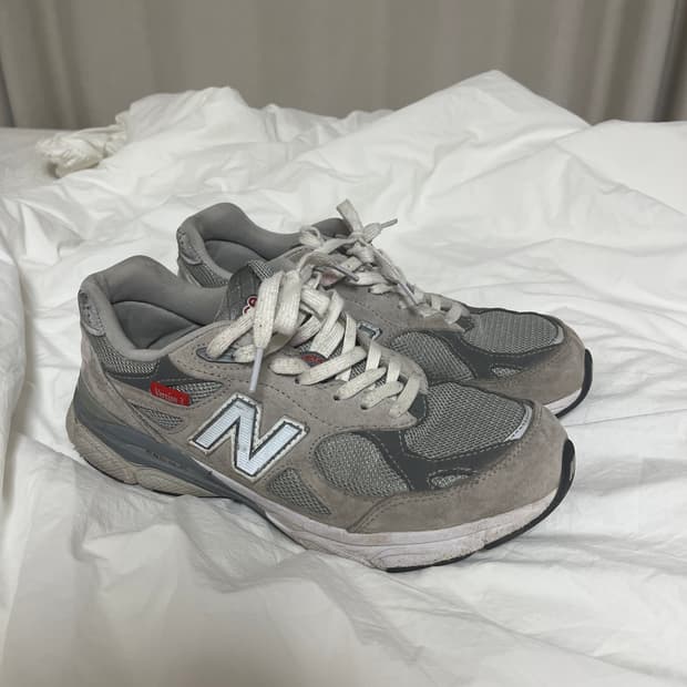 뉴발란스 990vs3 메이드 인 USA 그레이 - D 스탠다드