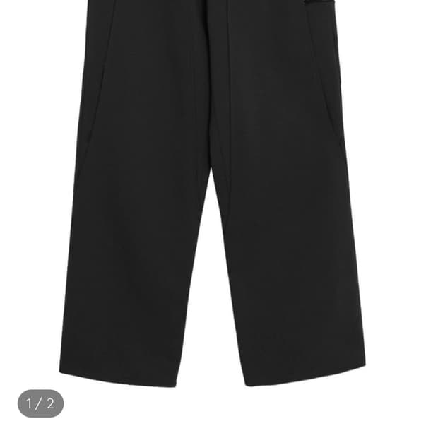 요석(yosuk Flap pants Black)