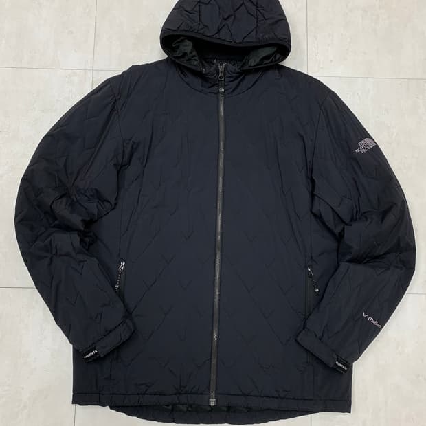 노스페이스 블랙 경량패딩 #367