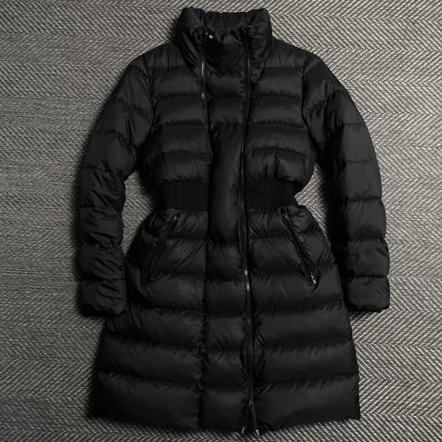 Hazzys 우먼스 더블지퍼 다운 푸퍼 롱 패딩 점퍼o 6017