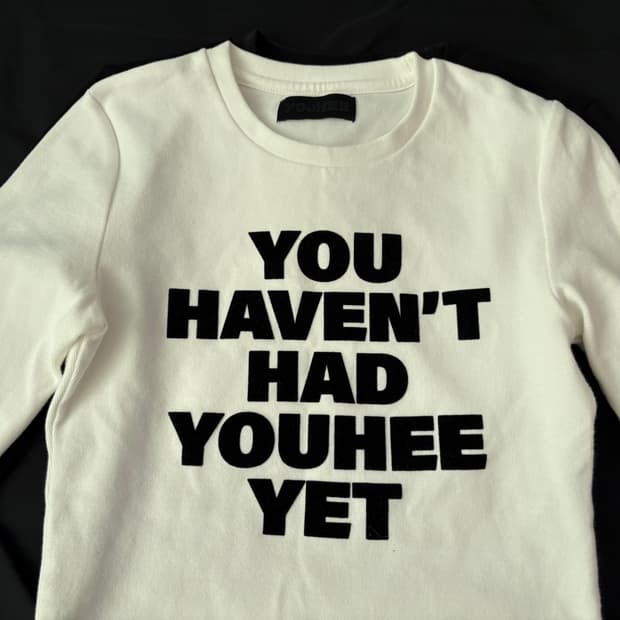 유희 롱 슬리브 화이트