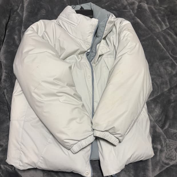 K2 양면 리버시블 씬에어 구스다운