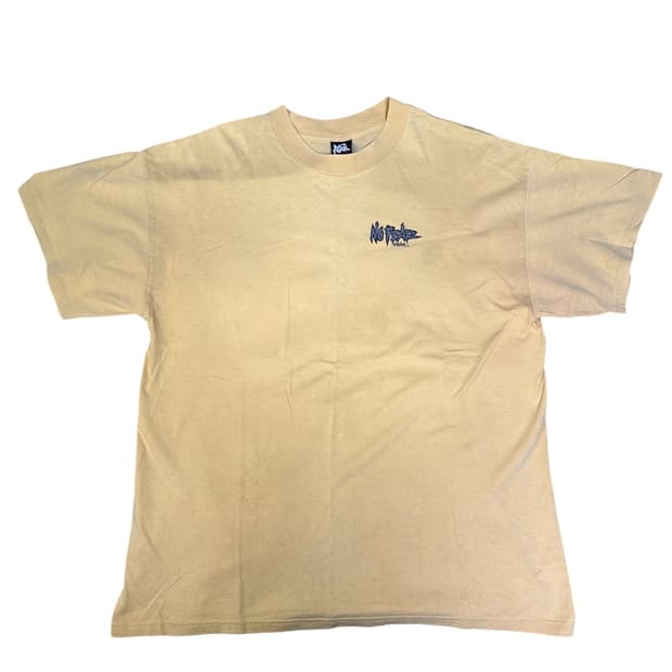 빈티지 90s 노피어 NOFEAR 백포인트 그래픽 티셔츠 XL