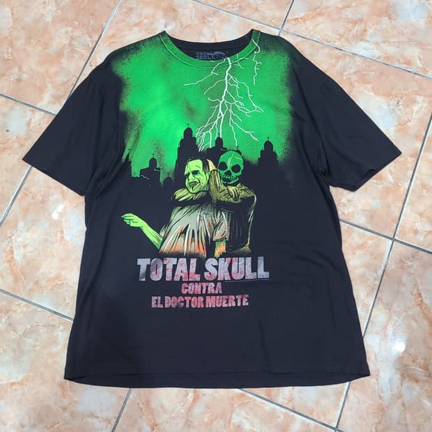 Total Skull 좀비티셔츠