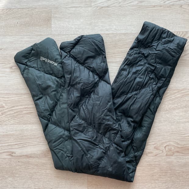 몽벨 패딩목도리