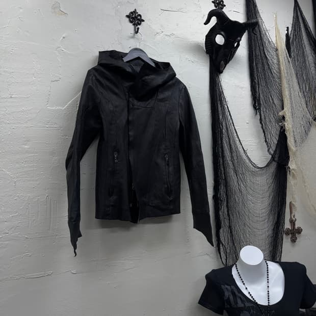 Tornado mart 00s archive hood leather ja