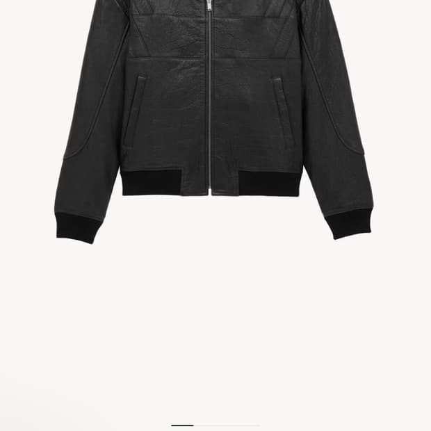 생로랑 차은우 가죽자켓