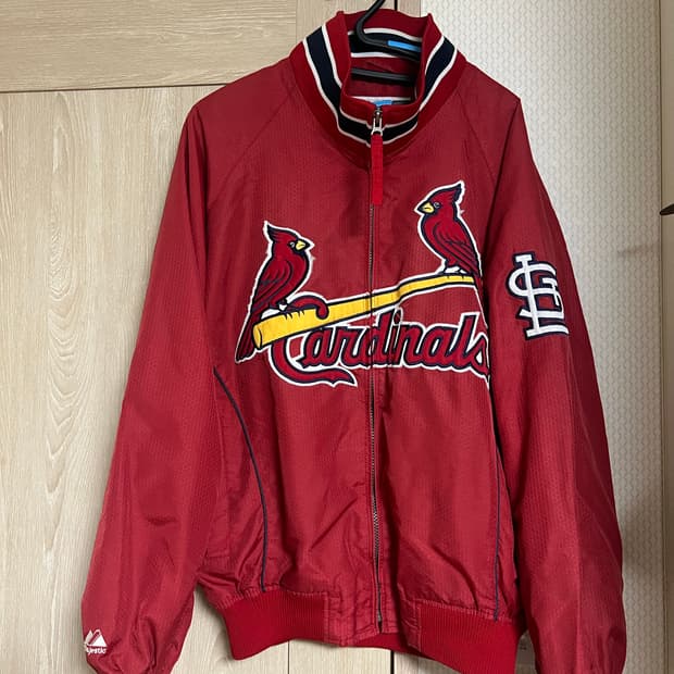 90s 마제스틱 세인트루이스 카디널스 자켓 오왼 올드스쿨