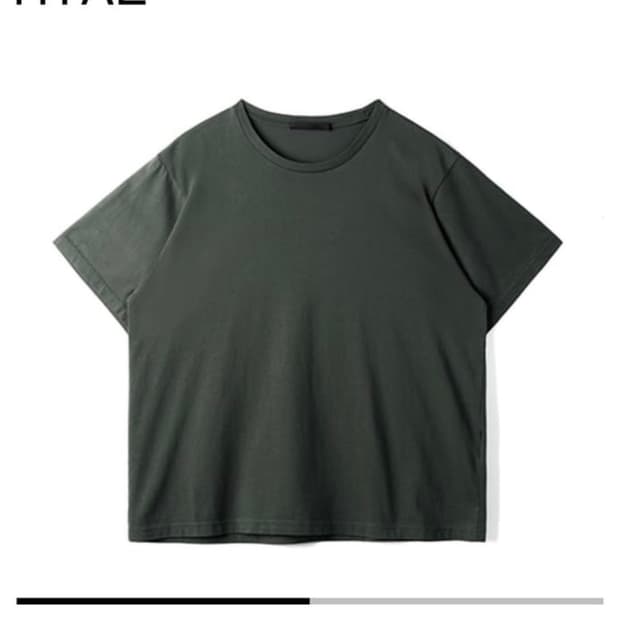 Htae 90s basement tshirts Olive