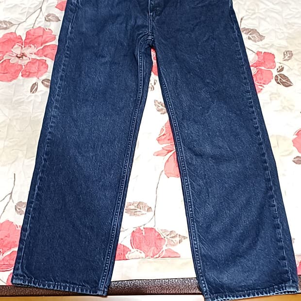 유니클로 청바지 34인치 기장104