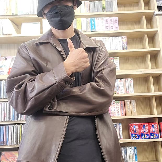 폴로 양가죽 자켓