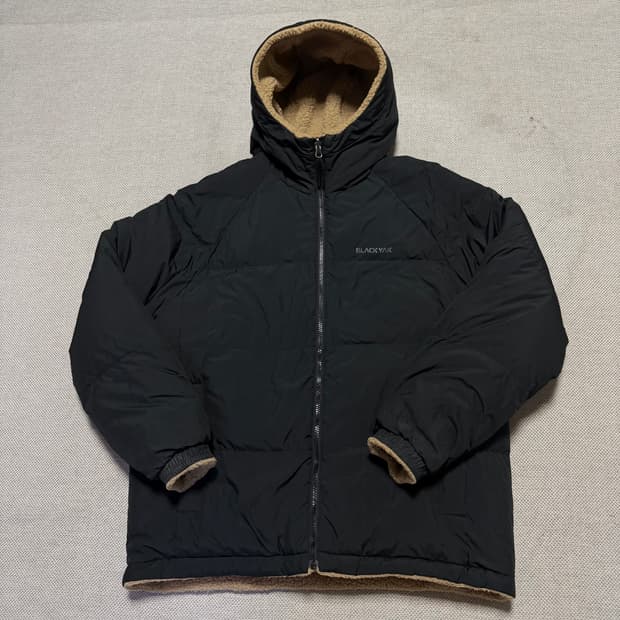 블랙야크 리버시블 플리스 패딩자켓