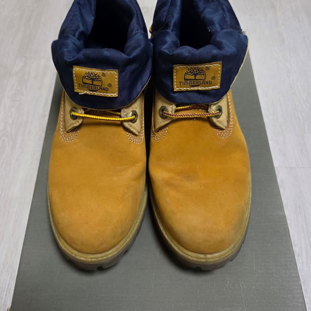 (250~255)팀버랜드 롤탑 부츠 옐로우