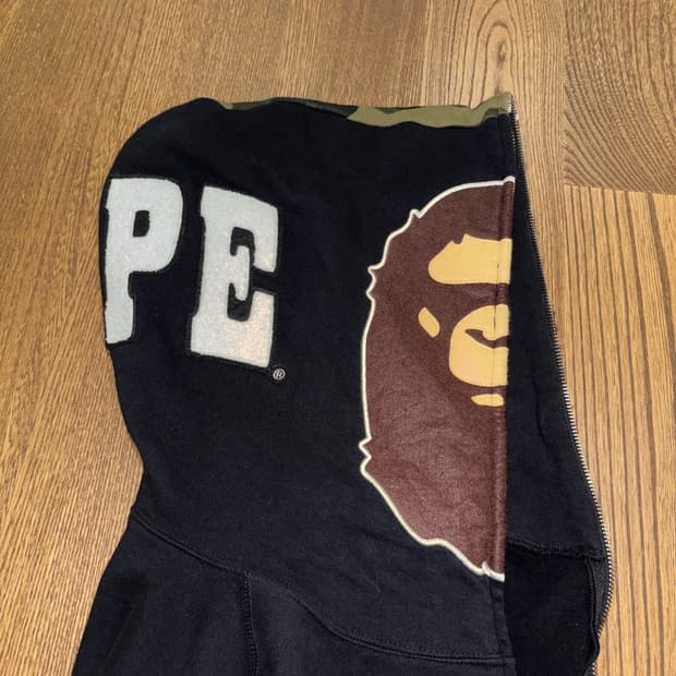가격포기 초급처) 베이프 에이프 해드 후드집업 L