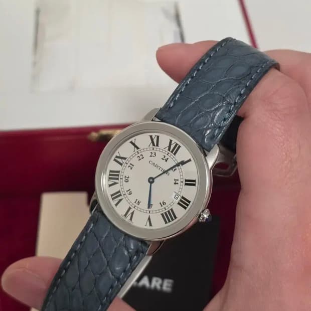 까르띠에 롱드솔로 36mm