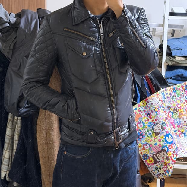 Jack Rose 잭로즈 바이커 덕다운 푸퍼 자켓