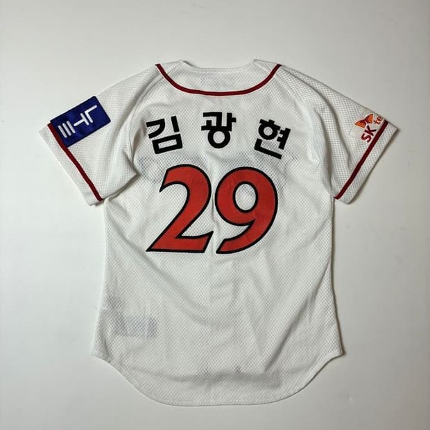 sk와이번스 김광현 마킹 유니폼 반팔 PN8609