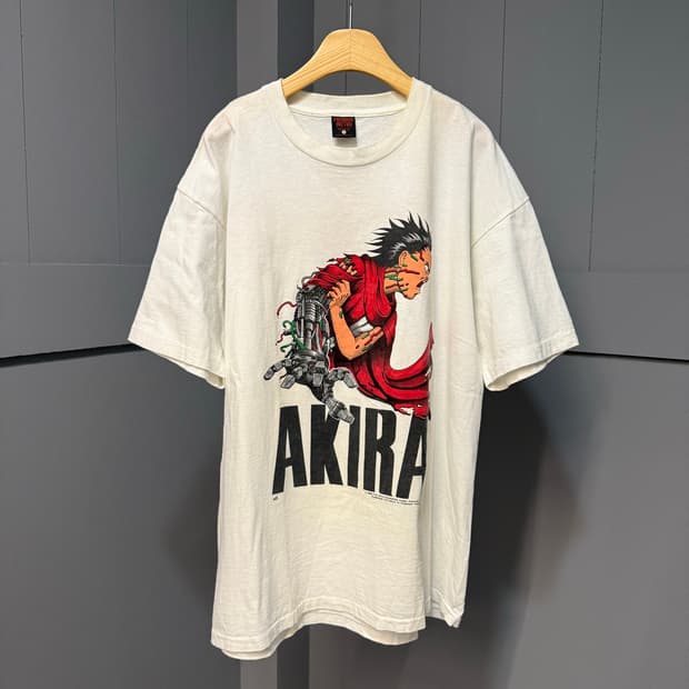 아키라 90‘s OG made in u.s.a머신암 티셔츠 (싱글스티치)