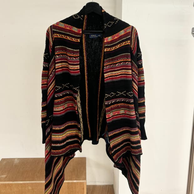 폴로 랄프로렌 네이티브 패턴 니트 가디건