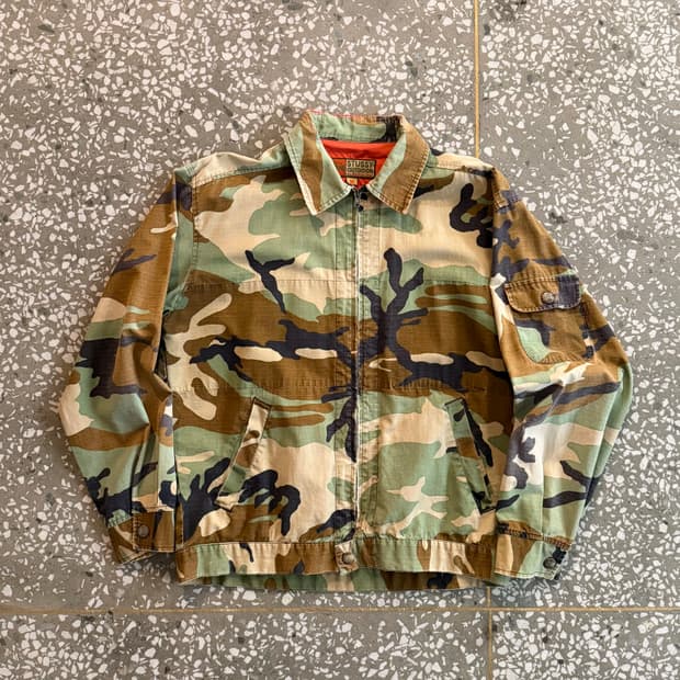 90-00s 올드 스투시 아웃도어 스윙탑 자켓