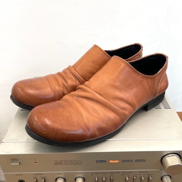 [270] 토네이도마트 드레이핑 레더 슈즈