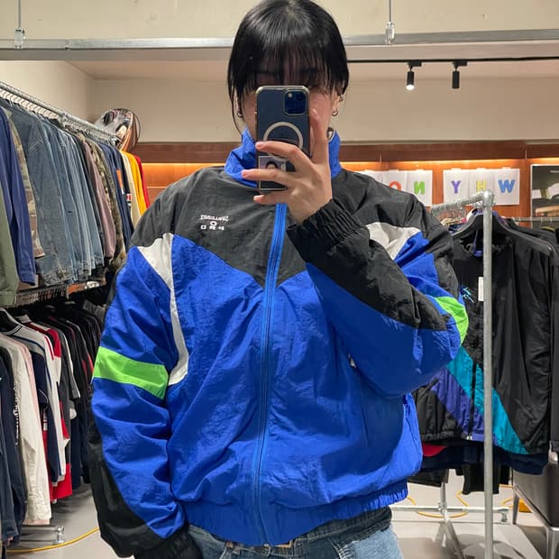 90's 올드스쿨 바람막이  