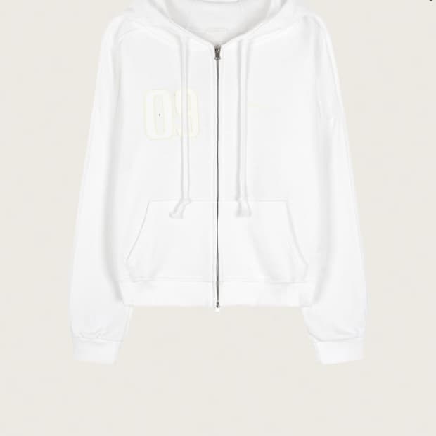 클리시어 클래식 09 넘버링 후드집업