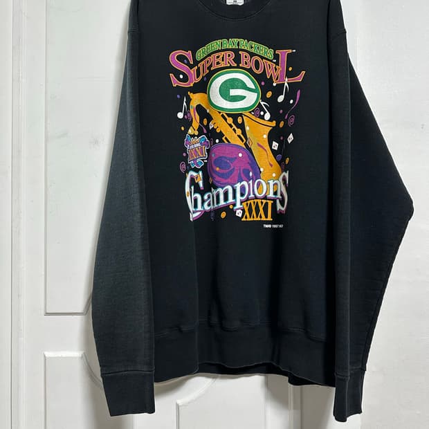 프룻오브더룸 그린베이 패커스 맨투맨