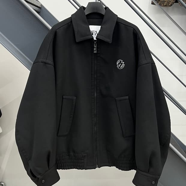 자라 X 아더에러 오버사이즈 칼라 봄버 자켓