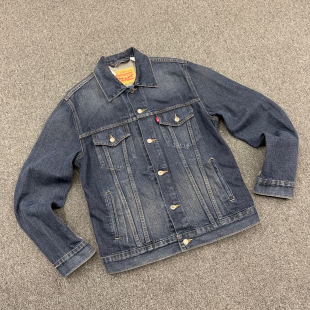 OS) 리바이스 빈티지 데님 트러커 자켓