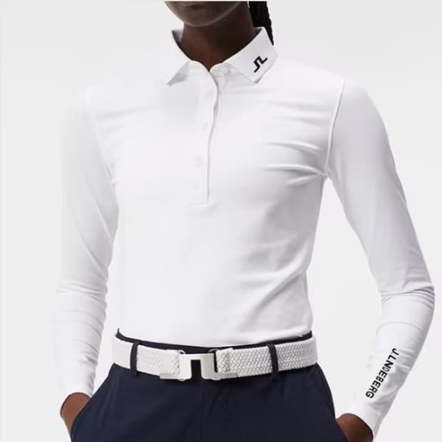 미착용)제이린드버그 여성 골프 투어테크 긴팔카라티XL(66)/화이트