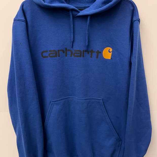 칼하트 후드티 S 블루