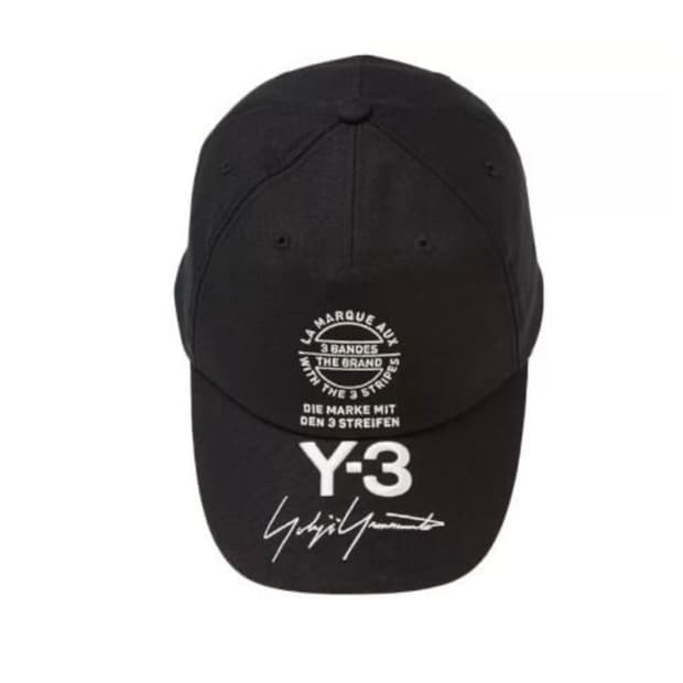 요지야마모토 18ss y-3 볼캡