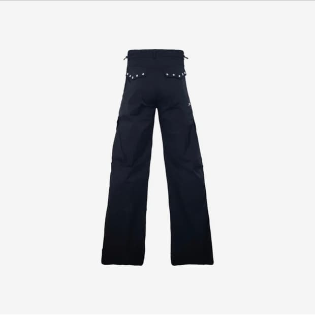 탄산마그네슘 나일론 와이드카고팬츠