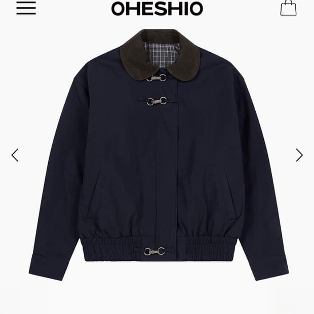 오헤시오 버클 봄버자켓
