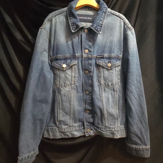 캘빈클라인 진 데님 자켓