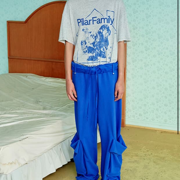 Openyy 오픈와이와이 cargo pants blue 카고팬츠