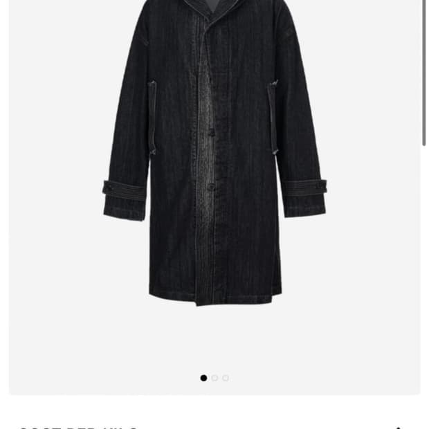 Cost per kilo denim hooded parka