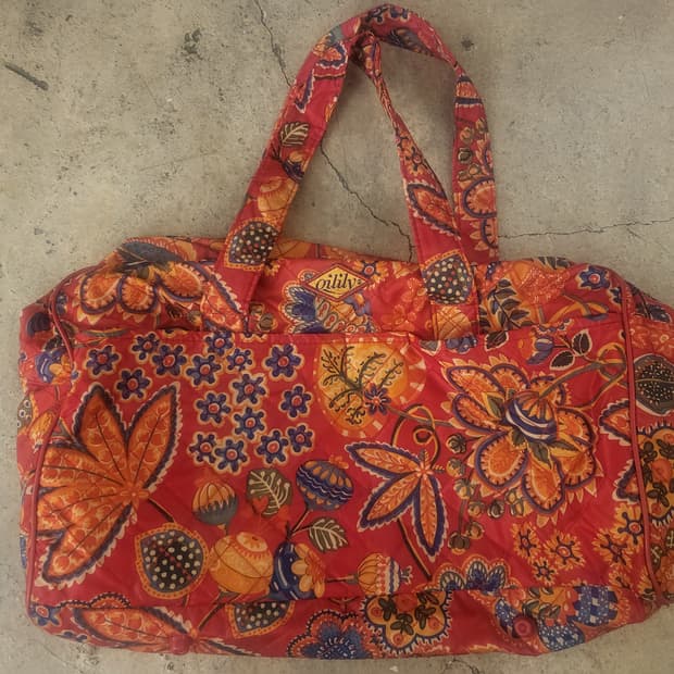 오일릴리 토트백