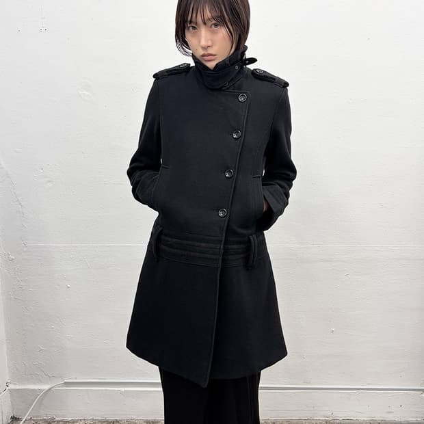 빈티지 에폴렛 코트