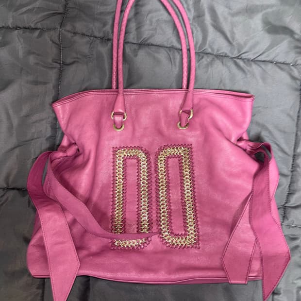 닥스 핑크 숄더백 