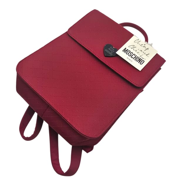 90s 모스키노 칩앤시크 다이아 퀼팅 토트&배낭