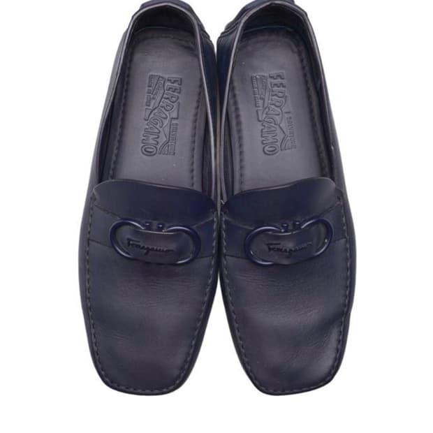 페라가모 더블 간치니 카프스킨 로퍼 265