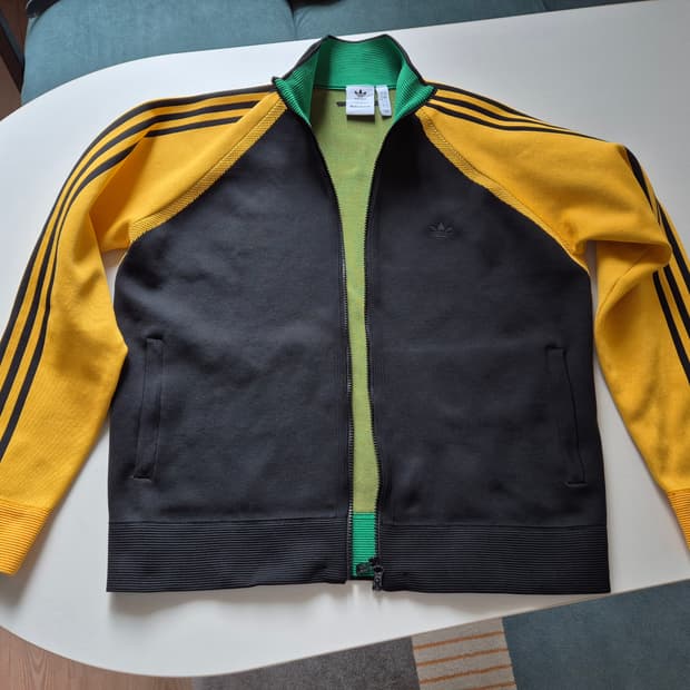 아디다스×웨일즈보너 니트 트랙 자켓(트랙탑, 져지)