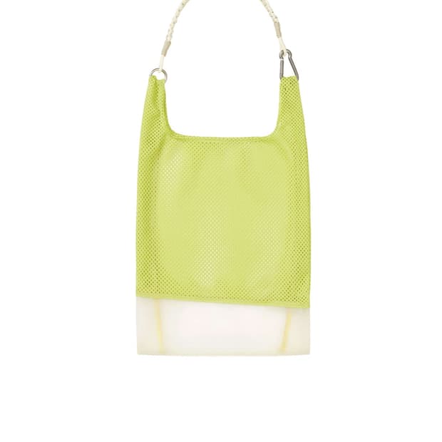 EP.7 01 SYNOPSIS MESH BAG COLOR : LIME