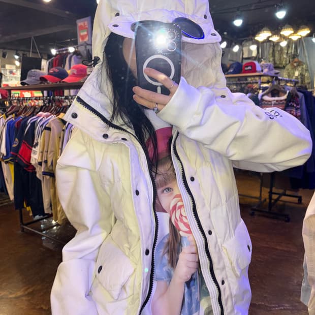 C.P Compand Hooded Down Vest