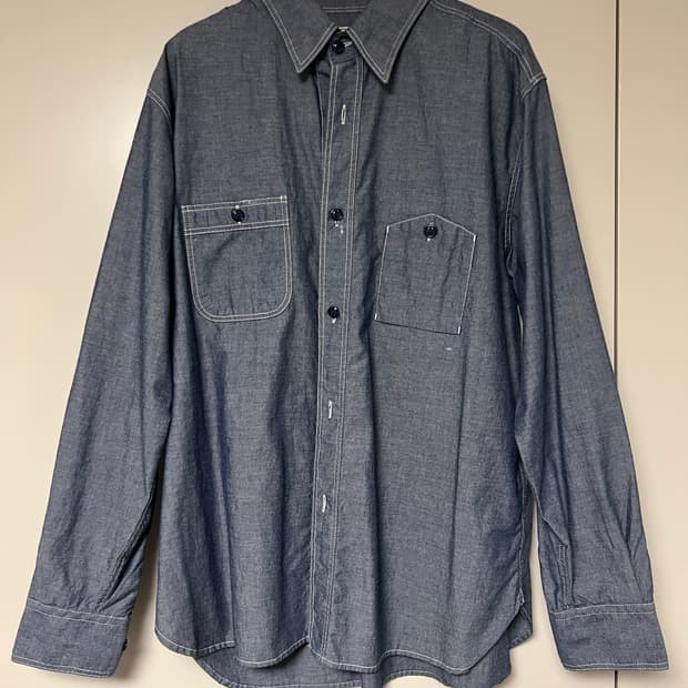 부기홀리데이 샴브레이셔츠 L사이즈